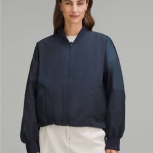 Lululemon Women's Navy Bomber Jacket M